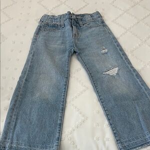 Old Navy Light girls size 6 Blue Wide Leg Jeans